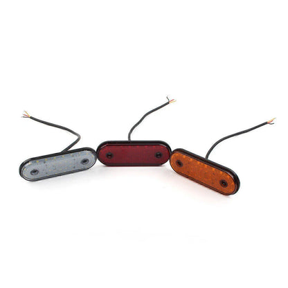 30 LED Oval Side Marker Indicator Light for Trailer Truck Van