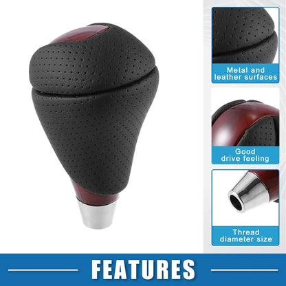 Gear Shift Knob for Lexus ES300h ES350 GS300 GS350 Black Red (2013-2020)