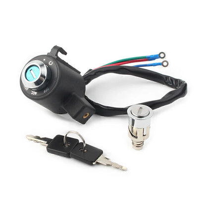 Ignition Switch Fuel Gas Cap Seat Lock Key for Harley Sportster 883 (1995-2003)