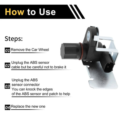 ABS Wheel Speed Sensor for Dodge Ram 1500 2500 (2002-2008)