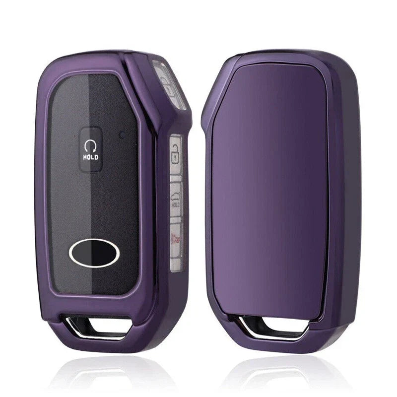 TPU Car Key Case Cover for Kia K5, Soul, Telluride, Sorento (2021-2023)