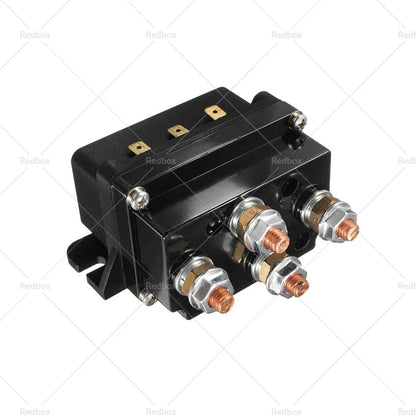 12V HD Electric Contactor Winch Solenoid for 4x4 (500A) Wireless Remote