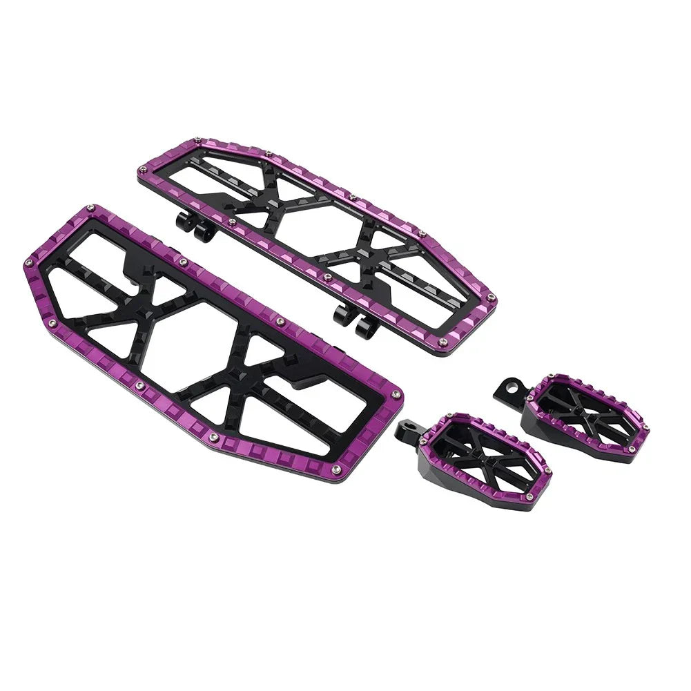 Driver Passenger Floorboard Foot Pegs for Harley Electra Road Glide (2014-2023)