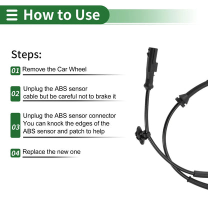 ABS Wheel Speed Sensor for Mercedes-Benz Citan (2012-2023)