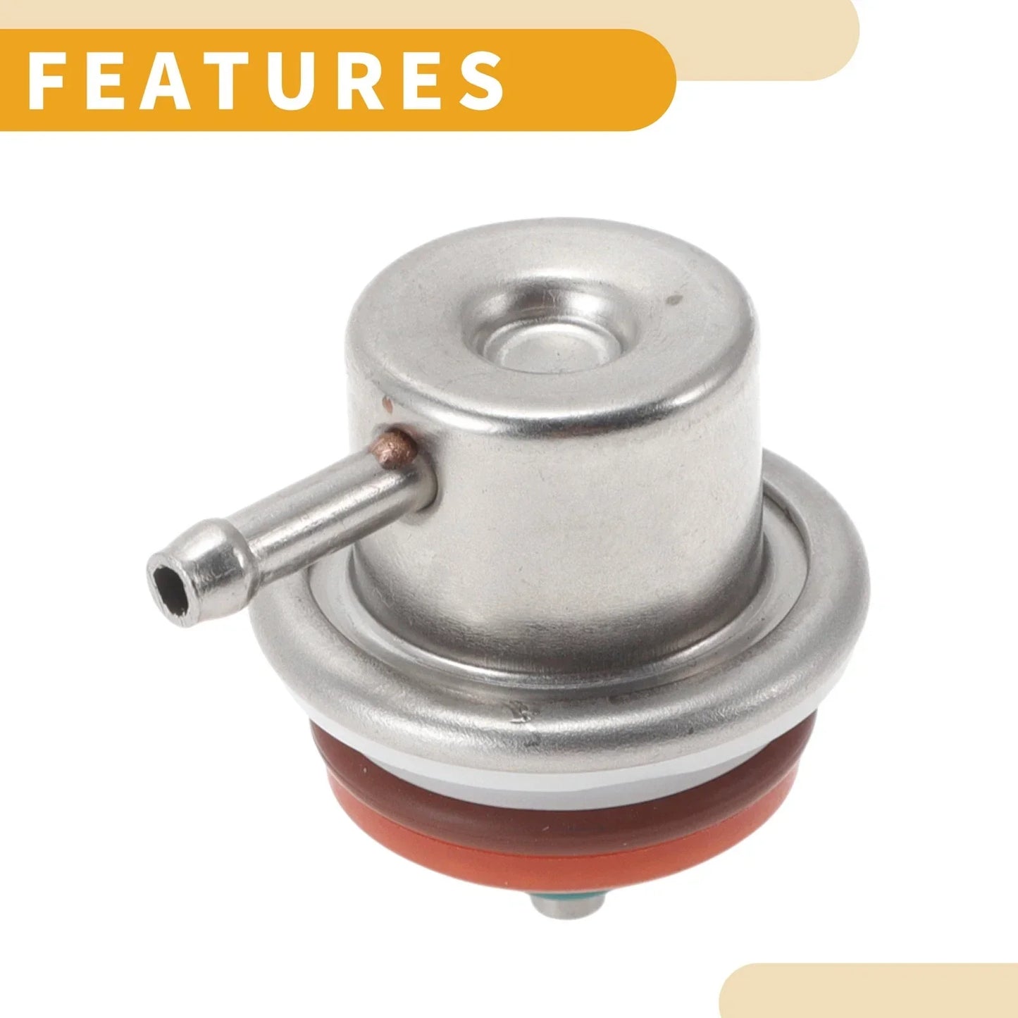 Fuel Pressure Regulator for Chevrolet Silverado 1996-2001 Metal 20-70 Psi