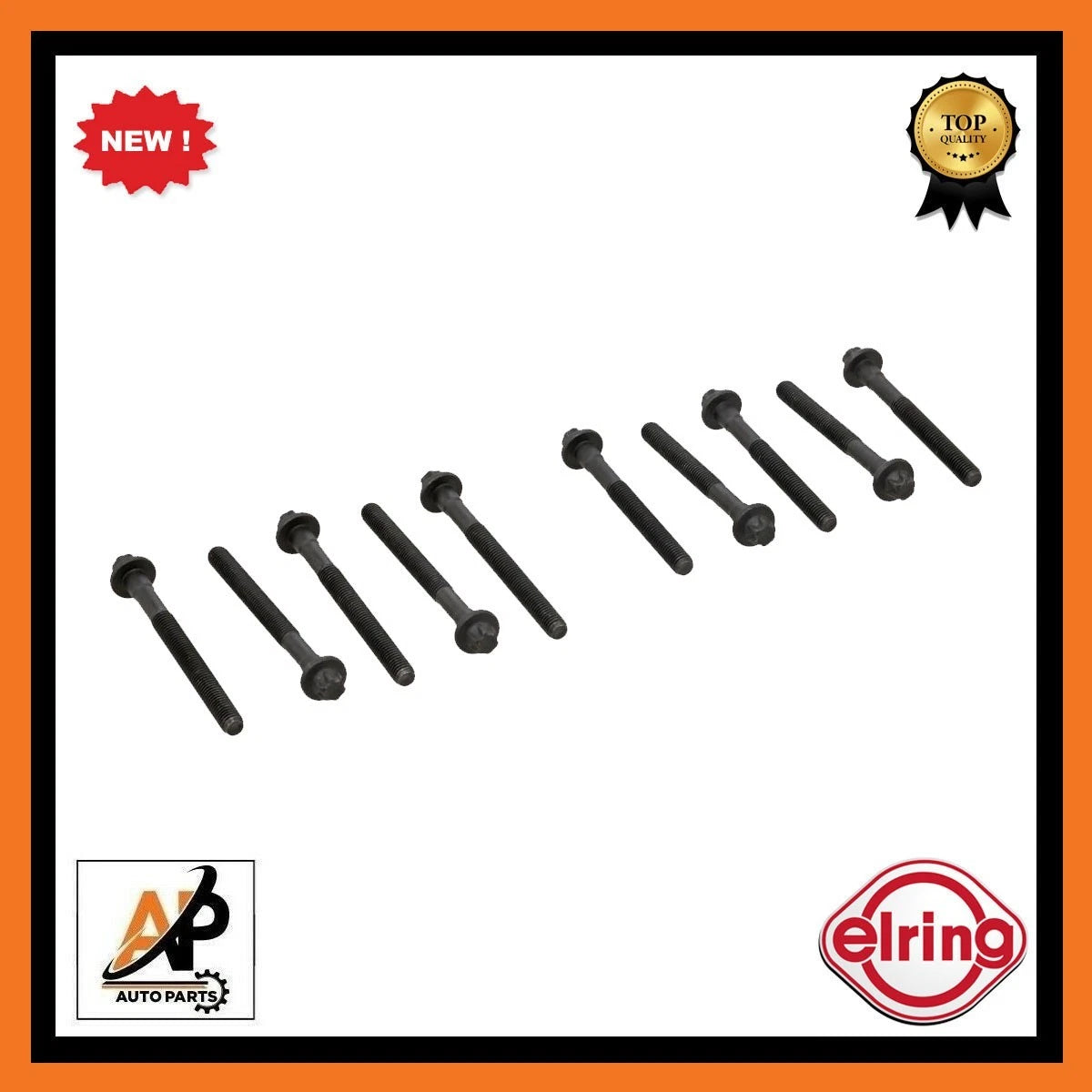 Cylinder Head Bolt Set Replacement for Dacia K7J 714 (2004–2014)