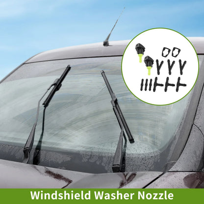 Windshield Washer Nozzle & Hose Connector for Dodge (2001-2006)