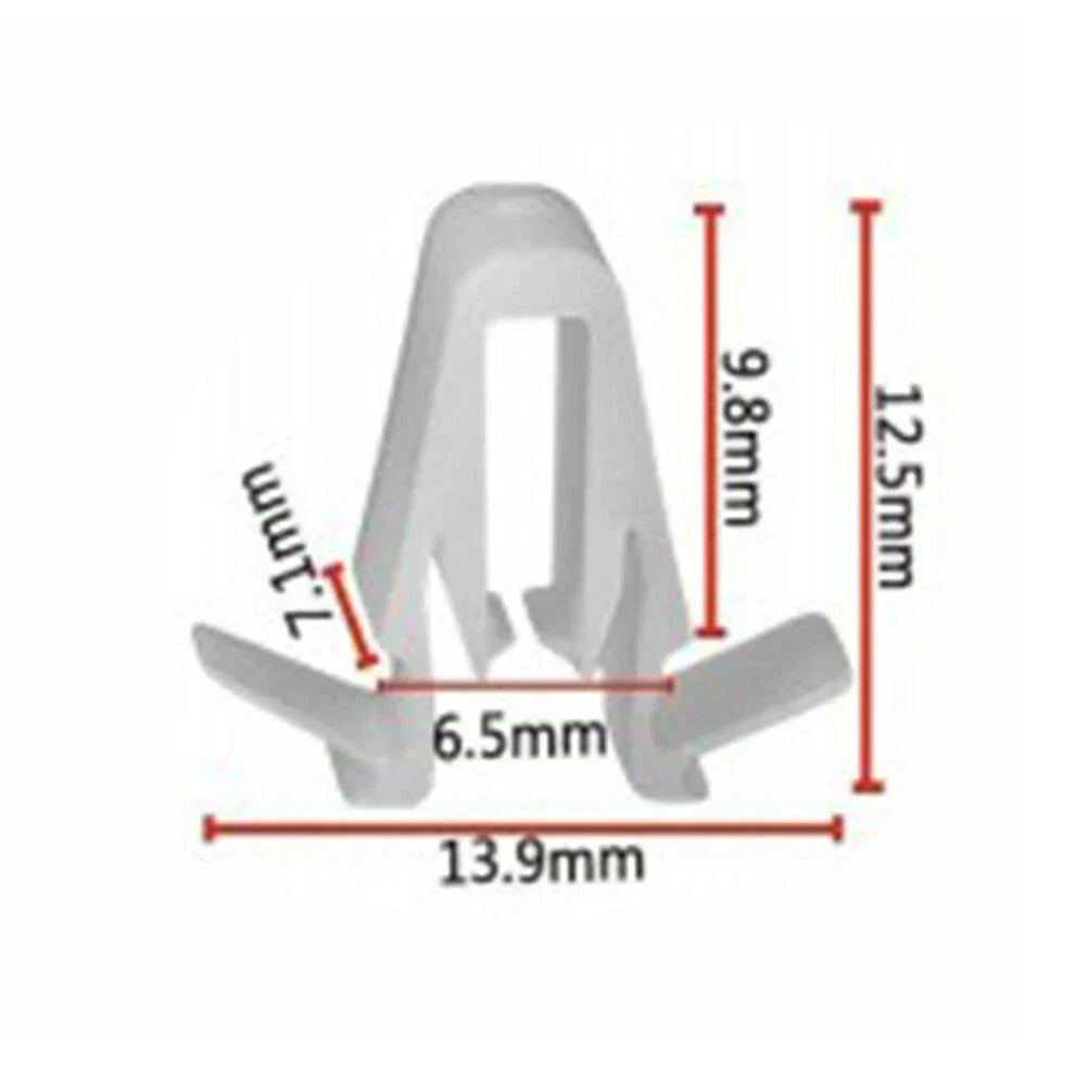 50Pcs Door & Garnish Moulding Clip Nylon Retainer for Toyota/Lexus