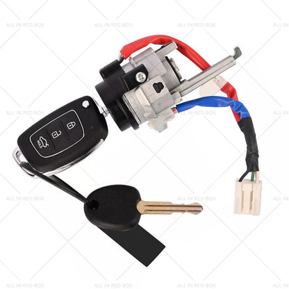 Ignition W/Remote Key & Front Left Door Lock Cylinder for Hyundai Elantra