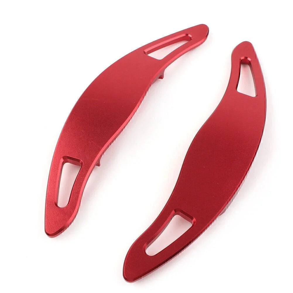 Red Steering Wheel Shift Paddle Shifter Extension for Toyota Camry (2018-2020)