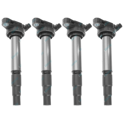 Set of 4 Ignition Coils for Toyota Corolla ZWE186 4 cyl 1.8L 2ZR-FXE 2016~2018
