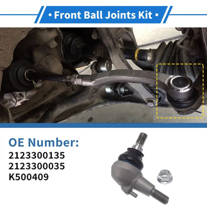 2 x Front Lower Ball Joints for Mercedes-Benz E-Class (2009-2016)