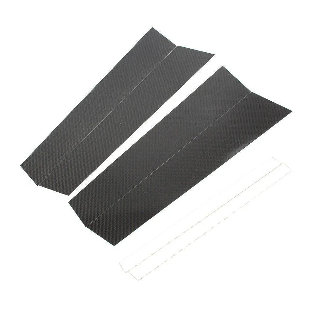 6PCS Carbon Fiber Door Window Trim Pillar Posts for BMW 3 Series (2013-2018)