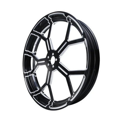 18" x 3.5" Front Wheel Rim w/ Single Disc Hub for Harley Touring (1997-2021)
