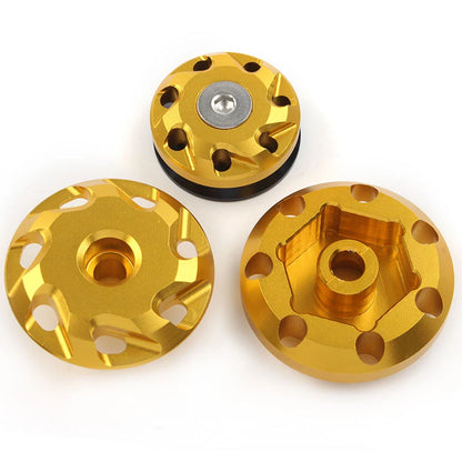 Frame Hole Covers  Fairing Bolts Caps Gold for Kawasaki NINJA1000 Z1000 (2011-2016)