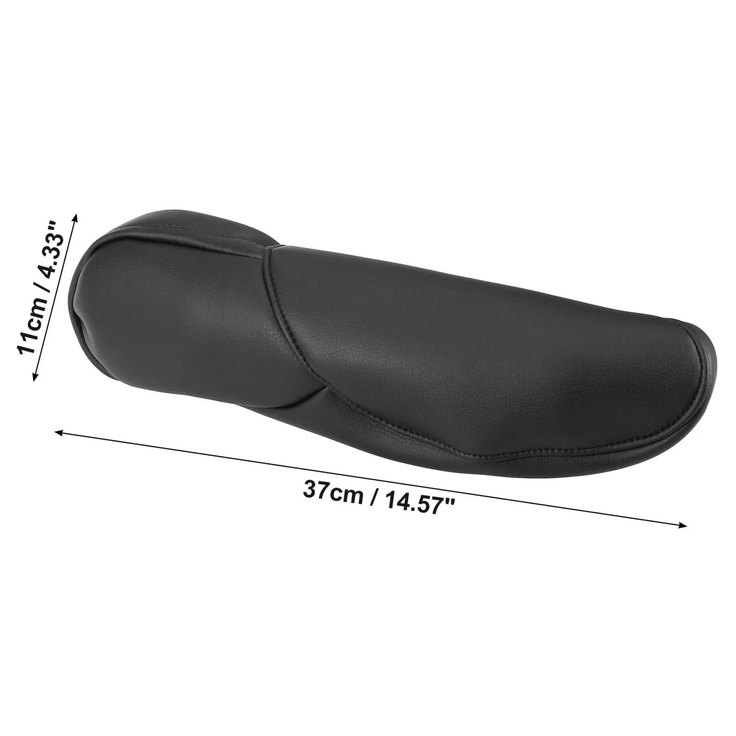 Front Seat Armrest Covers for Honda CR-V (2010-2011) - 1 Pair Black