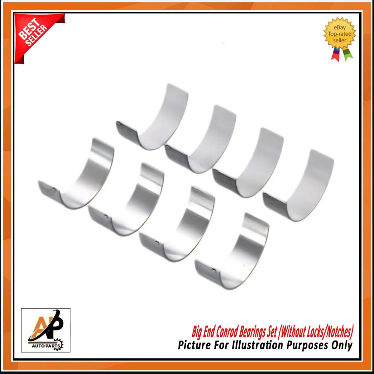 Big End Conrod Bearings Set OEM Standard for Peugeot Boxer 2.2 (2014–2022)