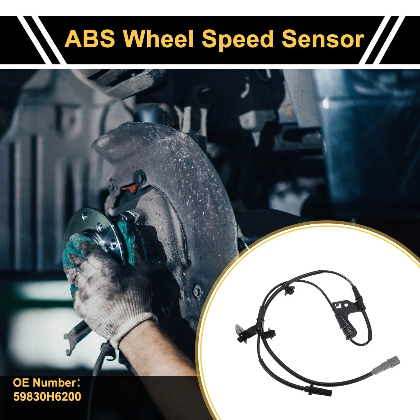 ABS Wheel Speed Sensor for Hyundai Ix35 (2018-2023) 1 x Right Front