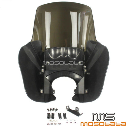 15" Windshield Extension Block Headlight Fairing for Harley Dyna FXDXT (2006-2017)