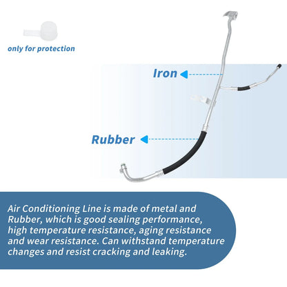 A/C Refrigerant Liquid Hose for BMW 535i (2011-2016)