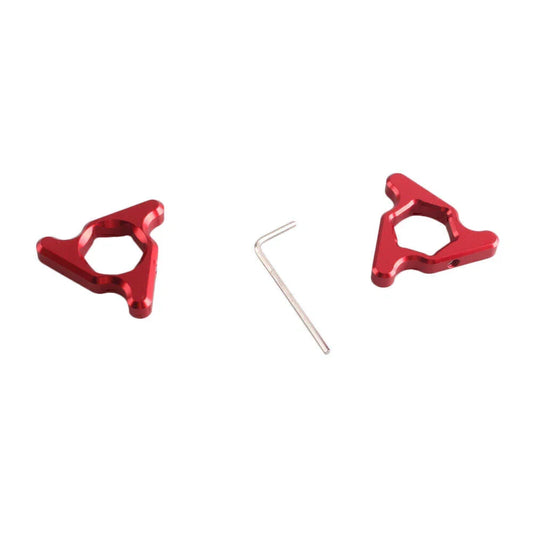 19mm Preload Adjusters for Suzuki Kawasaki Honda BMW Ducati Buell Red