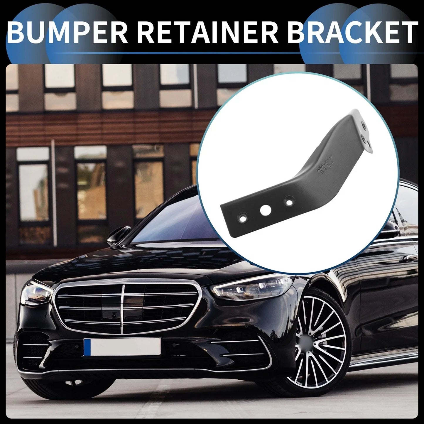 Left Front Bumper Retainer Bracket for Mercedes-Benz C250 (2012-2015)