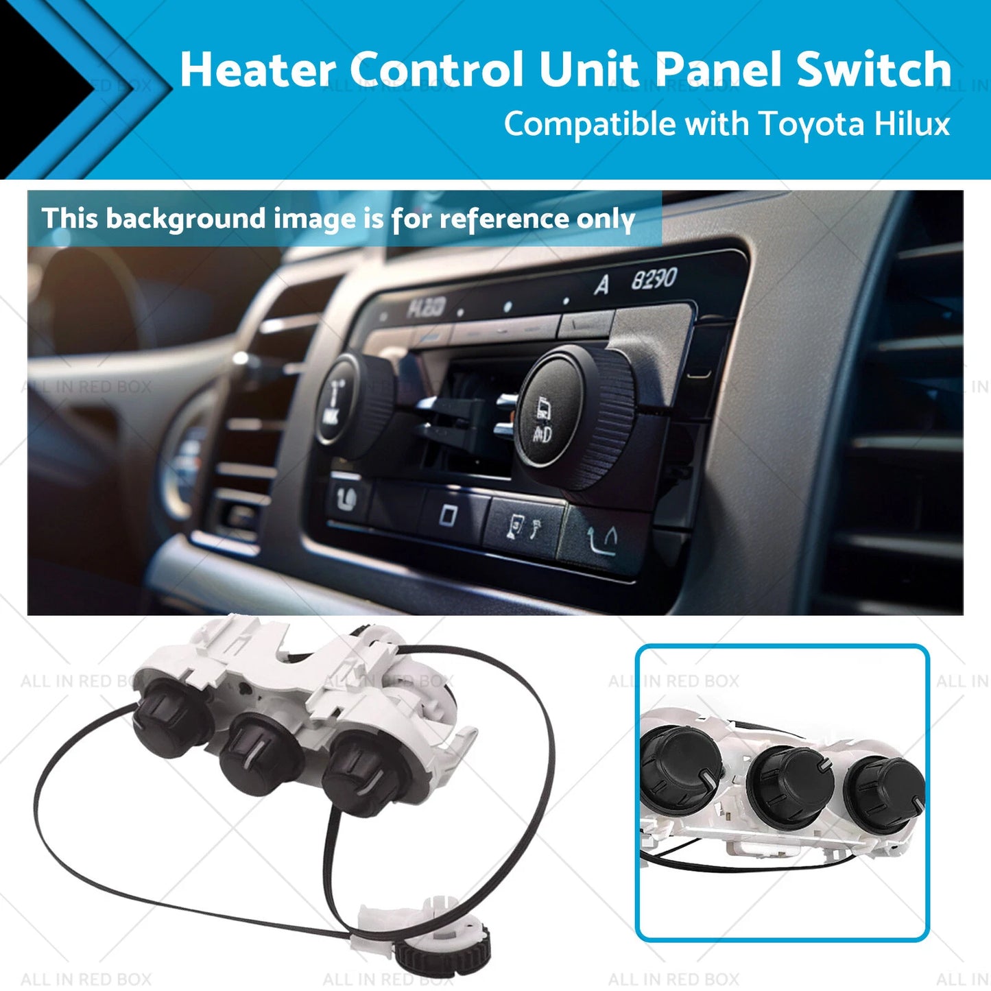 AC Heater Control Unit for Toyota Hilux N70 Workmate SR (2011-2015)