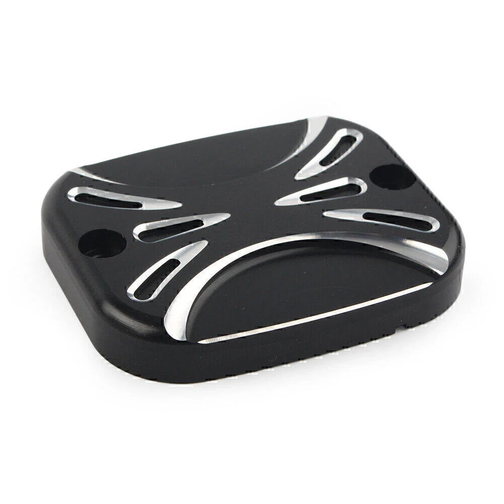 CNC Front Brake Reservoir Master Cylinder Cover for Harley Road King, Softail