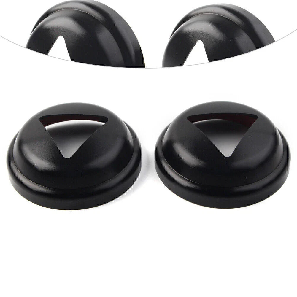 Black Turn Signal Light Protection Covers for Scrambler 1200 (2017-2023)