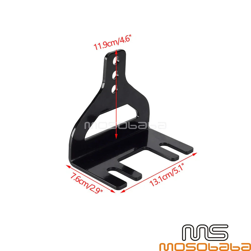 Adjustable Headlight Mount Bracket Black for Harley FLSL FLFBS FXDRS FXLRS FXBRS (2018-2023)