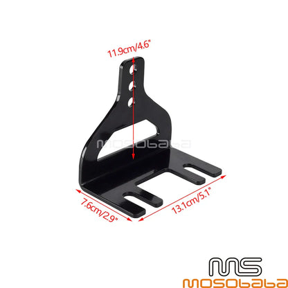 Adjustable Headlight Mount Bracket Black for Harley FLSL FLFBS FXDRS FXLRS FXBRS (2018-2023)