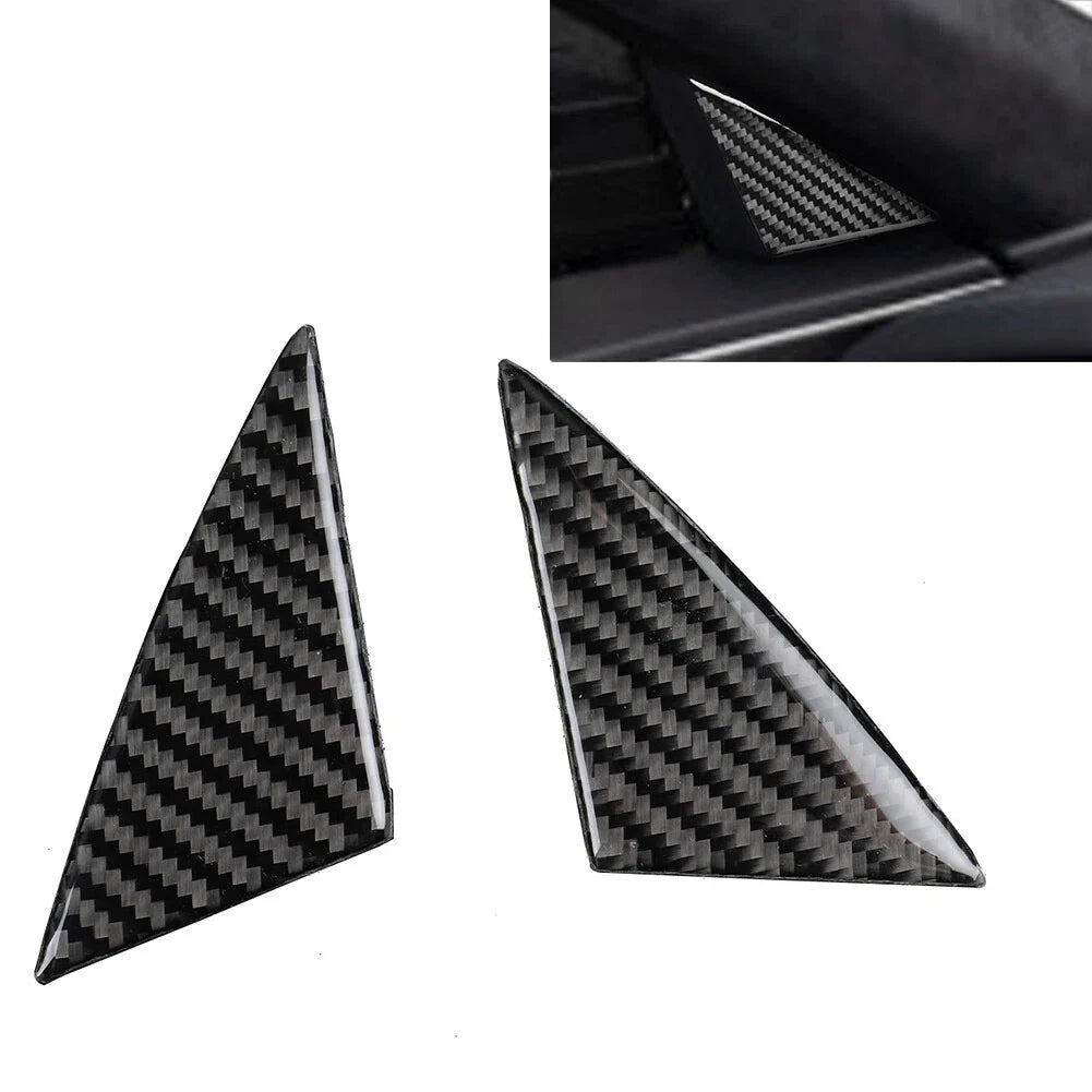 A Pillar Panel Triangle Cover Trim for Kia Stinger (2018-2023) Black