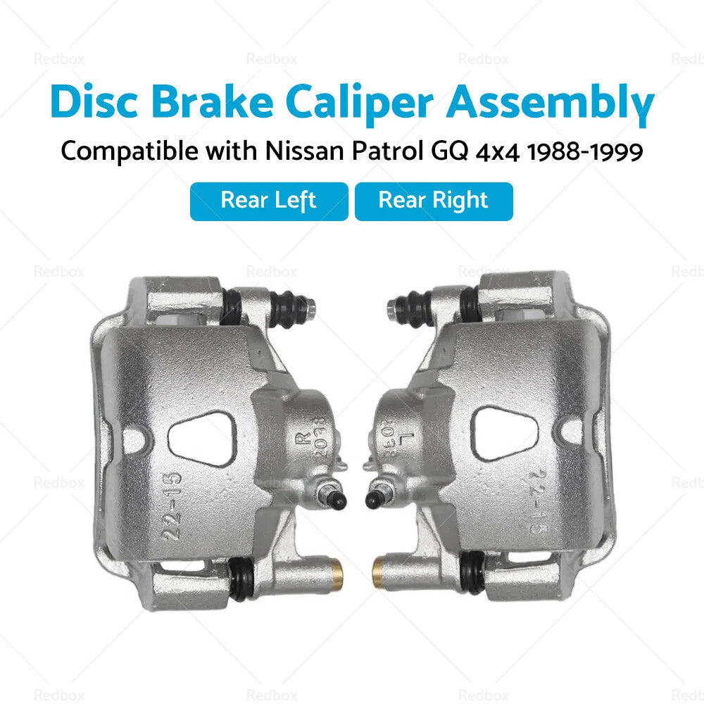 Rear Disc Brake Caliper Assembly for Nissan Patrol GQ 88-99 ()
