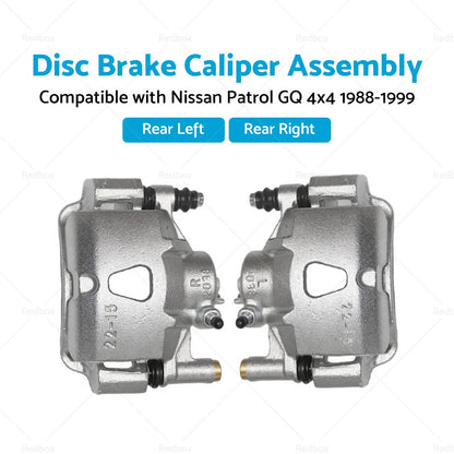 Rear Disc Brake Caliper Assembly for Nissan Patrol GQ 88-99 ()