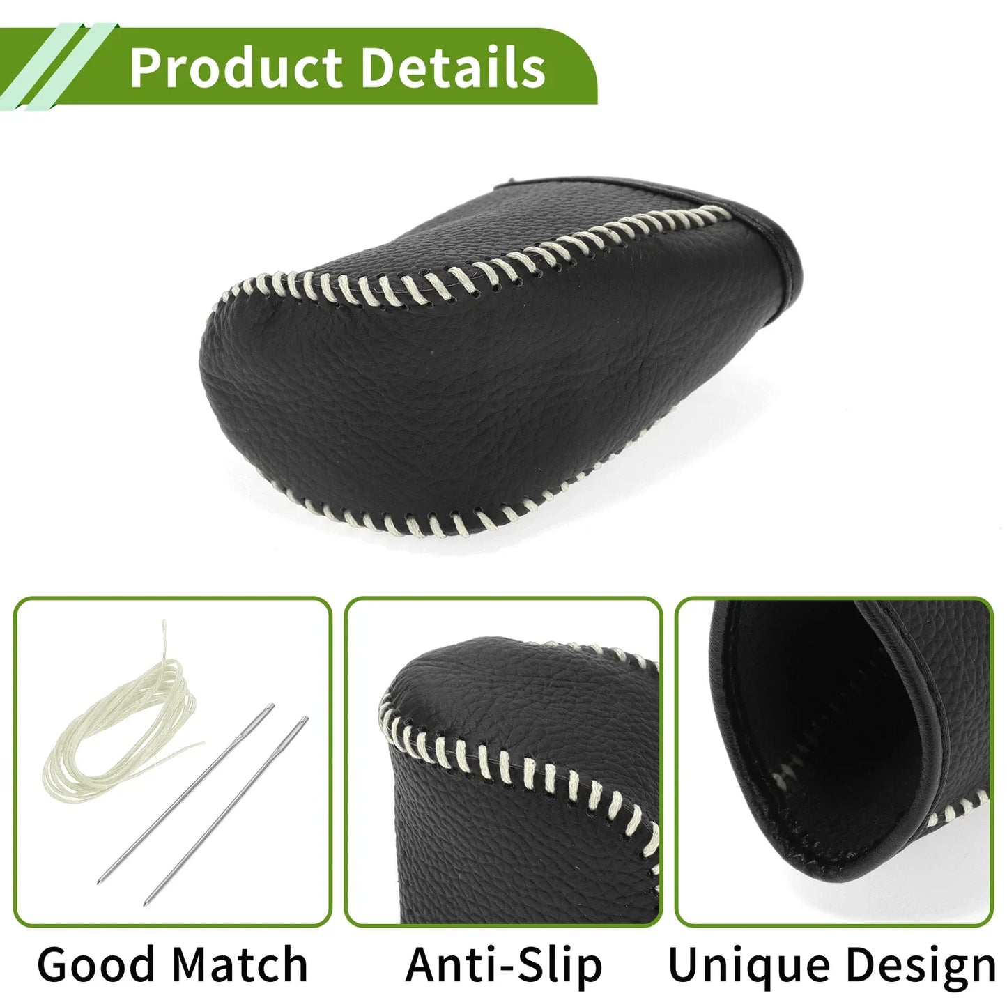Dodge Journey Gear Shift Knob Cover 2011-2020 Pebbled Black Beige