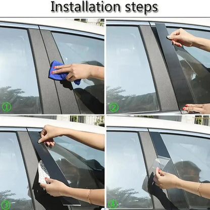 6 x Door Window Cover Trim for Honda Odyssey (2011-2017)
