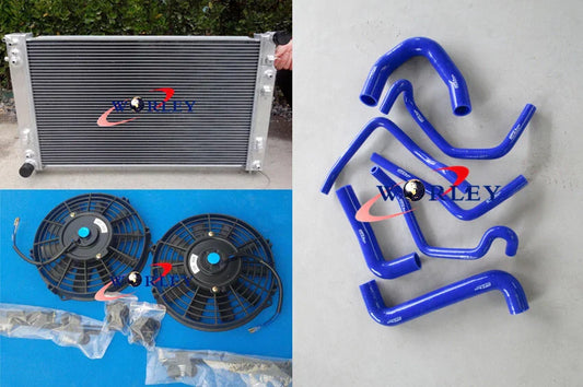 Aluminum Radiator & Fans for Holden Commodore VT VX VU HSV V8 GEN3 LS1 (1997-2007)