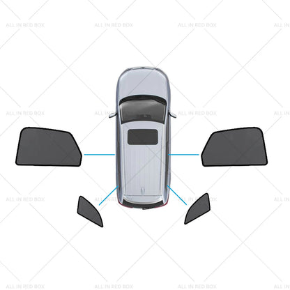Magnetic Mesh Sun Blind Shades for Audi Q5 FY (2017-2025)