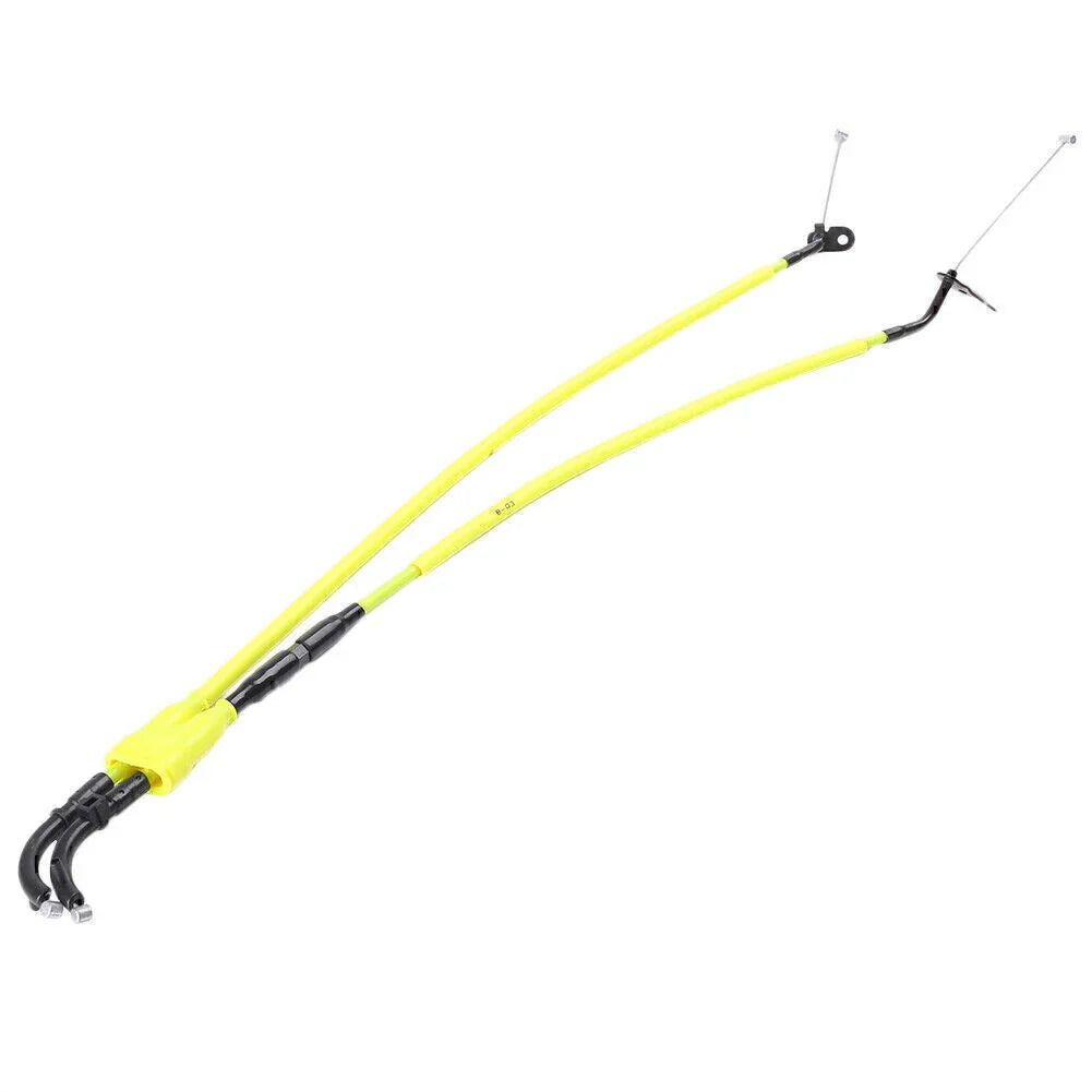 Throttle Cables for Yamaha YZF R1 (2007-2008) Yellow