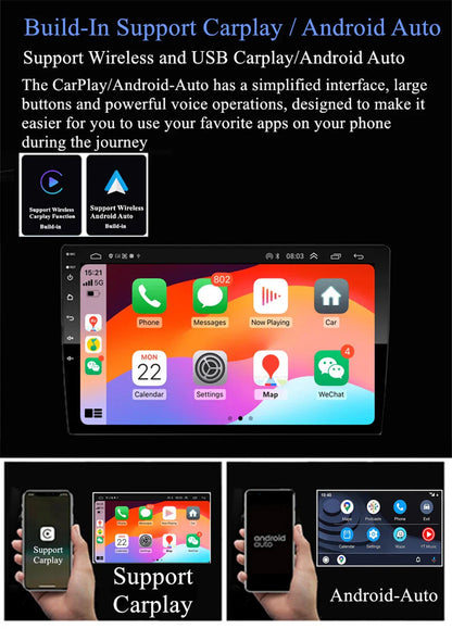 9'' Wireless Carplay Navigation for Dodge Ram (2019-2024)