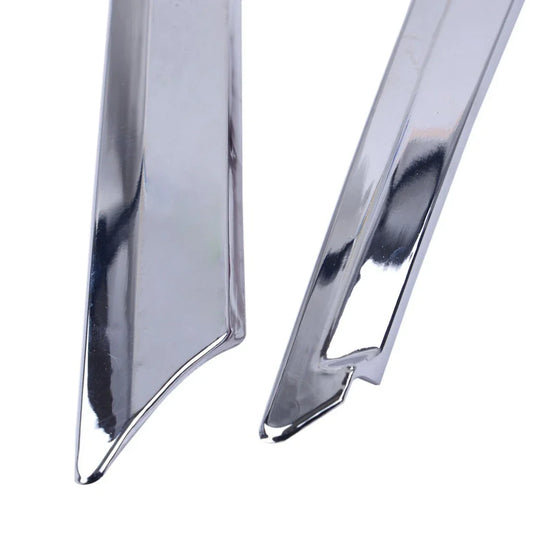 2 x Front Upper Grille for Nissan Rogue X-Trail T32 (2014-2016) Silver