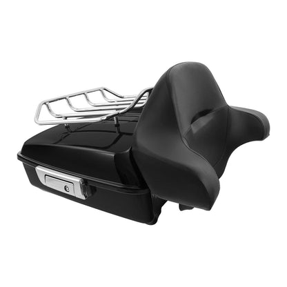 Chopped Trunk Backrest Rack Solo Mount for Harley Low Rider (2018-2025)