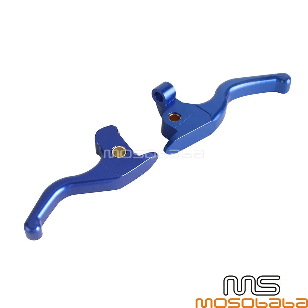 Finger Brake Clutch Levers for Harley Touring Road King Road Glide (14-16)