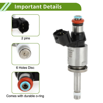 Fuel Injector for Honda Accord 2.4 (2013-2017) - 1 x Black Injector