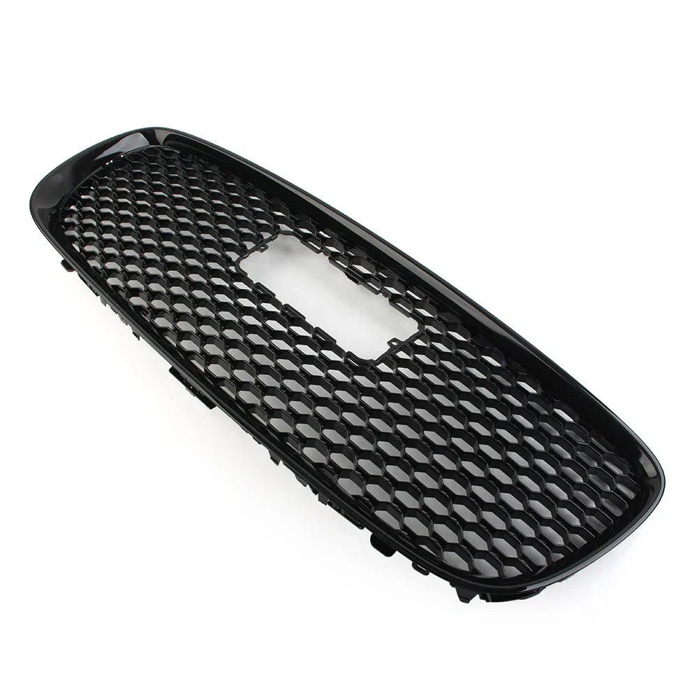 Front Bumper Air Intake Grille for Jaguar XF 2016-2019 Square Hole Black