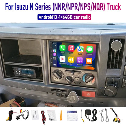 Apple CarPlay Android Auto Head Unit for Isuzu N Series Truck