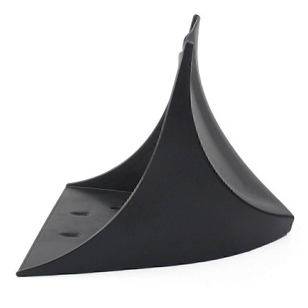 Black ABS Plastic Chin Fairing Spoiler for Harley Dyna (2004-2017)
