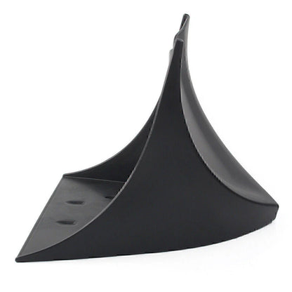 Black ABS Plastic Chin Fairing Spoiler for Harley Dyna (2004-2017)