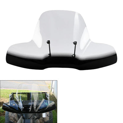2-Tone ATV Windshield Windscreen for Polaris Arctic Cat Can-Am Fourtrax Grizzly