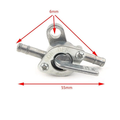 6mm 1/4" Inline Fuel Tank Tap Filter Petcock for PIT PRO Dirt Bike ATV Buggy